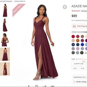 DRESS - BRAND NEW Azazie wedding guest